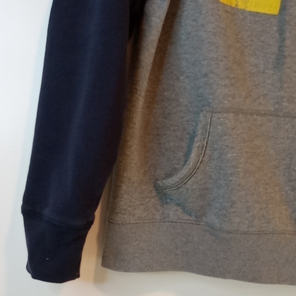 Colosseum Michigan Wolverines Funnel Neck Sweatshirt Men's Sz Med NICE! - Picture 4 of 16